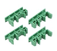 Ycauty Soporte de Montaje Función Duradera Aislada para Aparamenta Electrónica Riel DIN C45 Paquete de 2 para PCB Material de Nailon de