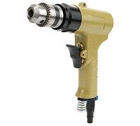 Ycauty Taladro de Aire Tipo Pistola Perforadora de Madera Industrial Neumática para Trabajo Eficiente Aleación 3/8 10mm KP-550N