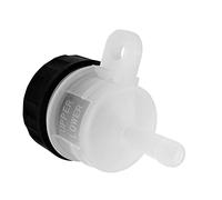 Ycauty Taza de Aceite para Motocicleta, Pieza Esencial Ligera Resistente a Fugas para Motocicleta, Plástico, Blanco, 2x1,65x1,65 Pulgadas