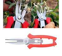 Ycauty Tijeras de Podar Herramientas Ergonómicas para Podar Ramas de árboles y Plantas de Acero Inoxidable para árboles Frutales y Flores Peso: 3,8 Oz 7,7 X 4,4 X 2,6 Pulgadas Escena aplicable: