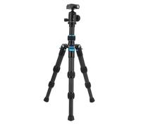 Ycauty Trípode para Cámara de Escritorio, Ligero, de Fibra de Carbono, Extensible con Cabezal de Bola de 360° para DSLR, Minitrípode Portátil para Fotografía de Viajes