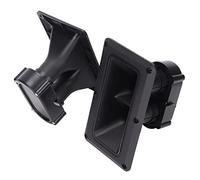 Ycauty Tweeter de Bocina Piezoeléctrica Altavoz de Cerámica de Doble Unidad con Rendimiento de Sonido Superior para Parlantes Profesionales de DJ, Monitores de Estudio, 150 W, 98 DB, Plástico, 2