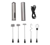 Ycauty Varita Espumadora de Leche Portátil Recargable por USB, Batidora Eléctrica Ultrarrápida para Bebidas, Potente Máquina de Espuma para café, Latte, Capuchino, Uso Doméstico en la