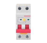 YCB9LE-80M RCBO Disyuntor Diferencial 2P/4P 230V AC, 30mA Protección Contra Fugas A Tierra, Sobrecarga Y Cortocircuito, Poder De Corte 6kA, Carril DIN, 50/60Hz, 6A-80A(10A)