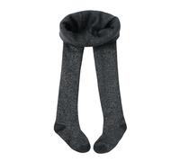 YCBMINGCAN Medias térmicas para niña forradas, opacas de invierno para niños, medias de punto cálidas con forro interior de forro polar, mallas térmicas para escuela e invierno, #2-gris, 6-12 meses