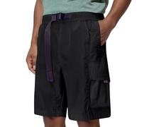 YCBMINGCAN Pantalones cortos cargo de verano para hombre, pantalones cortos de ocio, pantalones cargo con bolsillos, pantalones cortos clásicos para hombre, bermudas cargo, Negro , L