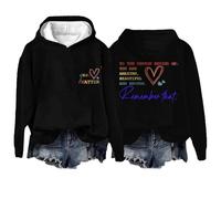 YCBMINGCAN Sudadera larga con capucha - Color block Sudadera con capucha Sólida Sudadera Festiva Linda Camiseta Deportiva Casual Abrigo Calentador Exterior Chaquetas con Bolsillos y Cordón Jersey