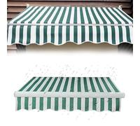 YCBTPS Toldo De Lona 3x2,5m Recambio, 2.5x2m Parte Superior Dosel Lona Recambio para Toldo De Patio, Tela De Repuesto para Toldo Retráctil De Balcón(Green,3.5x2.5m(12x8ft))