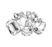 Yccafgaanm 2 clips de decoración de zapatos de tacón alto con diamantes de imitación hebilla para novia de boda, clips de abrazadera para zapatos de mujer (color: H, tamaño: talla única) (D talla