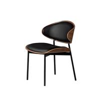 YCCHAH Muebles De Oficina Silla de Comedor reclinable Minimalista Italiana, Moderna, escandinava, Estilo WABI-sabi, Madera Maciza, cómoda for el hogar Sillas De Escritorio para Oficina En Casa