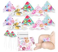 YCCOKJJ Mejora Pipi Tipi Baby Boy con cuerda fija para recién nacidos, 10 unidades Pee Teepee Baby y 1 bolsa de pañales y 1 red de lavandería, cambio de pañales, más comodidad, accesorios de cambio de