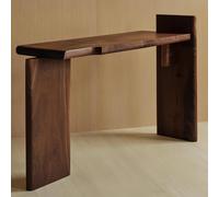 YCCYHQ Consola Recibidor de Madera Maciza Estilo Campestre, Mesa Salon Rustica para Comedor, Salon y Pasillo