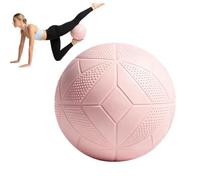 ycezw 25cm Pilates Exercise Ball PVC Core Fitness Yoga Training Ball Pump