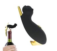 ycezw Abrebotellas de vino manual, abridor de vino,Sacacorchos de vino multifuncional en forma de gato | Abrebotellas de cerveza de acero inoxidable, abridor de botellas de vino sacacorchos para