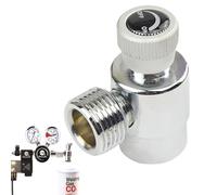ycezw Adaptador de carga para botella de CO2, adaptador de carga para estación de carga para tanque de CO2,Adaptador directo para botella de CO2 ajustable Adaptador rápido para CO2 -