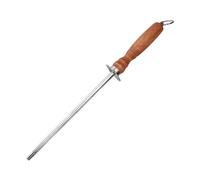 ycezw Afilador de acero | Afilador de cuchillos de mano, varilla de lijado versátil portátil de 30 cm para utensilios de cocina de caza, taller al aire libre, camping