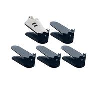 ycezw Apilador de Zapatos | Soporte del Organizador Botas Ajustables: Soporte Zapatillas sin Deslizamiento, Ranuras Almacenamiento Que ahorran Espacio para Tacones Altos, Deporte,