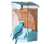 ycezw automático para pájaros para la Jaula - Dispensador automático de Alimentos - Accesorio para Jaula de pájaros, para Loros, periquitos y pájaros pequeños