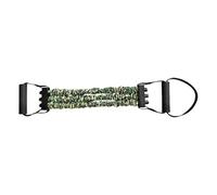 ycezw Bandas elásticas para ejercicios - Extensor de látex natural con 3 agujeros para estiramiento - Expansor pectoral ajustable alta elasticidad para interiores entrenamiento musculatura con pedales