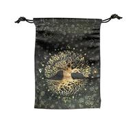ycezw - Bolso para el tarot de la tarjeta, bolso de terciopelo, retro lindo para principiantes, adivinación cartomancia, joyería de Halloween
