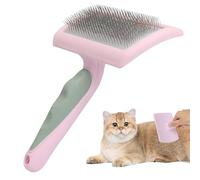 ycezw Cepillo de para mascotas, cepillo para perros para mudar - Cepillo para quitar el de mascotas - Peines para gatos con mango ergonómico, peines para mascotas con dientes curvos, depilación