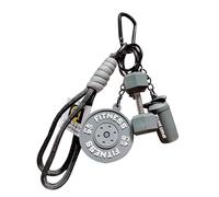 ycezw Charm para de gimnasio: colgante de levantamiento de pesas para aliviar el estrés, llavero con mancuernas para colgar, llavro de entrenamiento resistente, de de accesorios de resina