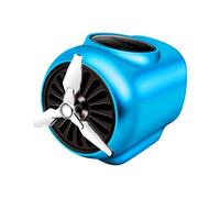 ycezw Clip de salida de aire acondicionado para difusor de coche, diseño de hélice, decoración de fragancia solar para coche, hogar, lugar de trabajo