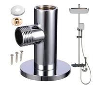 ycezw Codo De Alimentación De Ducha De Pared | Adaptador De Manguera De Ducha,Adaptador Antigoteo, Conector De Ahorro De Espacio Para Reemplazo En El Baño Doméstico O En El Hotel