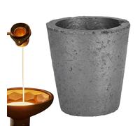 ycezw Crisol de grafito, herramientas de fusión, herramienta de horno para fundición de metal, resistente a altas temperaturas para bricolaje, taller de joyas