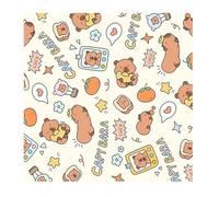 ycezw Envoltura de, Envoltura del Gato para Aseo - Bolsa de Aseo para Gato Tallo Wrap Capybara,Restricción Multifuncional para el Corte de uñas, Anti-Scratch Autoadhesivo, 45 x 45 cm,