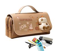 ycezw Estuche, portalápices Capibara Panda Estuche | Porta bolígrafos Marcadores Organizador Escuela Oficina Regalo Cumpleaños Navidad, Cyp.phara, Consulte la descripción, Consulte la descripción