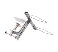 ycezw Herramienta de gancho auxiliar, herramienta auxiliar de doble cabeza, herramienta auxiliar ajustable, accesorio para máquina de coser, enhebrador manual para máquina de coser