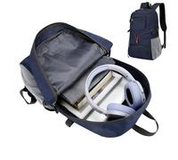 ycezw Hiking Travel Backpack - Lightweight Day Pack, Durable Travelling Sports, Packable Rucksack Walking Camping | Daypacks for Women Outdoor Back Pack Reflective Stripes Cell Phone Wallet, azul