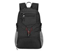 ycezw Hiking Travel Backpack - Lightweight Day Pack, Durable Travelling Sports, Packable Rucksack Walking Camping | Daypacks for Women Outdoor Back Pack Reflective Stripes Cell Phone Wallet, Negro
