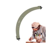 ycezw Hub curvado -Herramienta de recorte auxiliar, guía de enrutamiento de esquinas,Plantillas grandes para enrutador preciso - Enrutamiento Herramienta de recorte ligera para factor de señalización