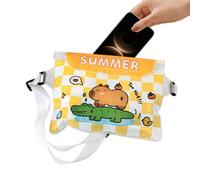 ycezw Impermeable para Móvil | con Dibujos Mona y Táctil - Estuche Impermeable para Móvil | para Playa, Kayak, Buceo, Navegación, Piragüismo, Vacaciones,