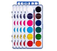 ycezw Juego De Acuarelas, Juego De Pinturas De Agua | De Acuarelas Artísticas Por Clase - 5x Pintura Multicolor, Para Actividades De Clase, Escuela Infantil Y Artística