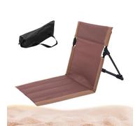 ycezw Lounge-Stuhl, Reise-Strandstuhl,tragbare Strandmatte Loungesessel Loungesessel | Klappbarer Strandliegühl mit verstellbarer Rücken für Terrasse, Reisen im Innen- und Außenbereich