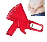 ycezw Medidor de grasa cutánea, herramienta de medición de fitness corporal | Pinza para piel corporal de 0-88 mm - Herramienta de medición portátil profesional de doble resorte para cinta