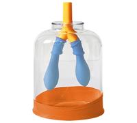 ycezw Modelo De Respiración Pulmonar, Soporte Didáctico Respiratorio Para Aula, Modelo Pulmonar Antiarañazos De Precisión Para Aprendizaje De La Respiración En Escuela Ciencia Y Clase