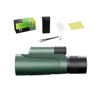 ycezw Monocular adulto potente telescopio refractor telescopio monocular de alta definición de 50 mm con visión más amplia de 50 mm, observación de aves de alta definición para niños y principiantes
