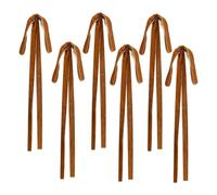 ycezw Navideño - Cinta Decorativa de 6 Unidades, Colores Festivos Luminosos, diseño fácil de Usar, Acabado Elegante | para celebración de Las Vacaciones casa decoración d