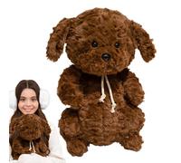 ycezw Peluche para perros, muñeca de peluche para perros - Juguete suave y cómodo de 13,7 pulgadas - Peluche para perros, compañero juguetón, cojín de decoración del hogar,