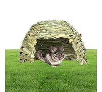 ycezw Pignea Pig House Hut - Cama de dormir plegable y escondite de, cómodo juego para animales pequeños | Encantadora decoración de hábitat de cama de heno para Chinchillas Hamsters Conejos Gerbil