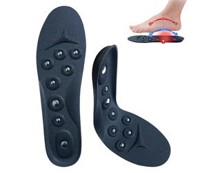 ycezw Plantillas de masaje magnéticas, plantillas magnéticas para mujer | Cojín de masaje Plantillas de zapatos Mujer,El zapato ortopédico de apoyo del inserta respirable para el