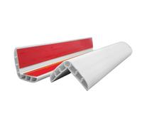 ycezw Protectores de esquina para muebles, protector adhesivo de 39.3 pulgadas, tira a prueba de golpes para guardería, chimenea, armario, cama, encimera, escalera, garaje