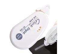 ycezw Runner dispensador de cinta adhesiva, cinta adhesiva para pegamento para scrapbooking - de cintas para álbumes de recortes | Cinta adhesiva de doble cara con rodillo dispensador retráctil