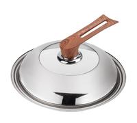 ycezw Soporte de manija de botón de tapa de cacerola,Soporte de botón de tapa de cacerola, Soporte antiquemaduras para botón de tapa de cacerola, Tapa de mango de pie,