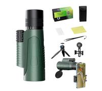ycezw Telescopio para Adultos, Potente telescopio para niños, telescopio astronómico | 50 mm Impermeable y antivaho telescopio monocular móvil de transmisión en para Senderismo, Camping,