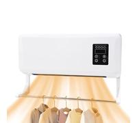 ycezw Ventiladores eléctricos para el hogar, aire acondicionado móvil con función de calefacción, bomba de calor sin canales, electrodomésticos portátiles para camping, coche y baño